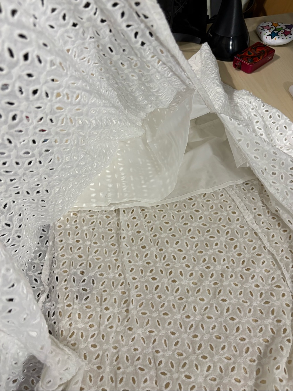 Hello Molly LA On My Mind Eyelet Maxi Skirt - Picture 7 of 9